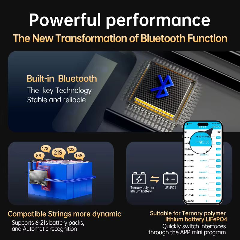 JBD BMS 16S 48V Lifepo4 200A ร - Smart Bms 24S 200A Bluetooth Lifepo4 บทวิจารณ์และราคา