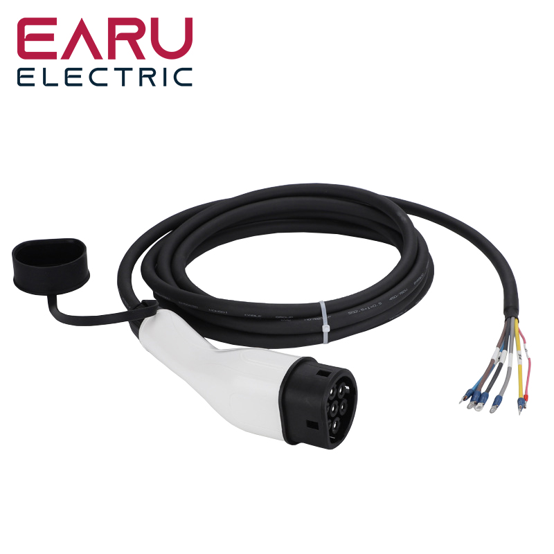EV Charger ปลั๊กสาย Type2 16A  - Ev Charger Type 2 22Kw 32A 3 Phase บทวิจารณ์และราคา