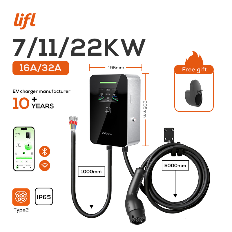 Lifl 7KW 11KW 22KW สถานีชาร์จร - Ev Charger Type 2 22Kw 32A 3 Phase บทวิจารณ์และราคา
