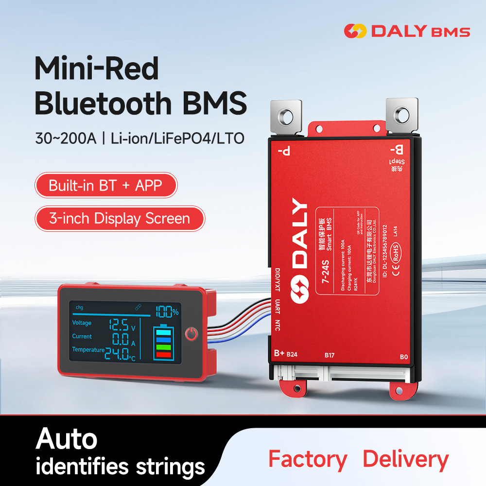 Daly Smart จอ LCD BMS ขนาด 3 น - Smart Bms 24S 200A Bluetooth Lifepo4 บทวิจารณ์และราคา