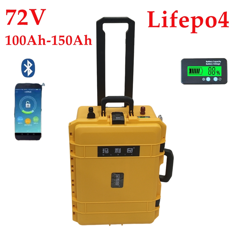 แบตเตอรี่ลิเธียม LiFepo4 กันน้ - Lifepo4 72V 100Ah Battery Pack Ev บทวิจารณ์และราคา